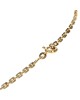 Pave Diamond Good Luck Medallion Necklace in Yellow Gold